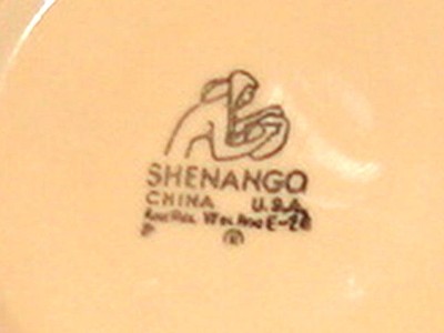 Tan w/Maroon Ring Restaurant Ware 6.5