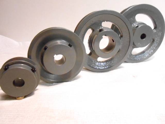2.7"  V Belt Pulley  3", 3 1/2", 3 3/4, 4", 4 1/2", 5" All Bore Sizes  A69