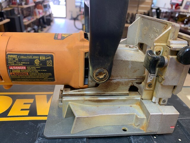 DeWalt DW682 Plate Joiner - Case - Dust Bag