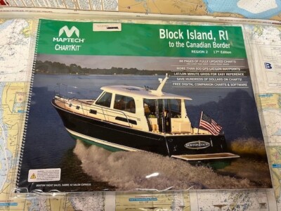 Maptech ChartKit - Block Island, R.I. to the Canadian Border Region 2, 17th Ed.