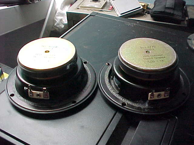 PAIR OF INFINITY 902-6770 MIDRANGE SPEAKERS FROM INFINITY CS-3800 SPEAKERS