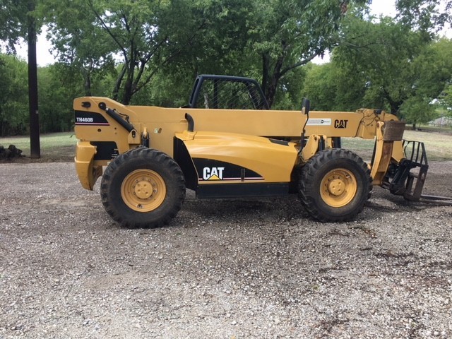 2005 Caterpillar TH460B Diesel Telescopic Telehandler Boom Forklift - 9,000 Lbs
