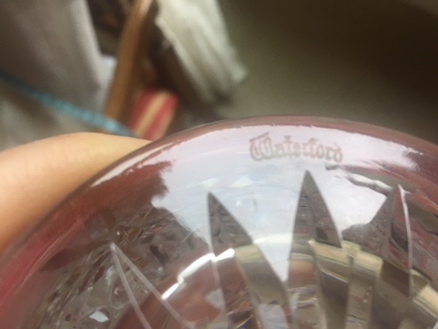 VTG WATERFORD CRYSTAL DECANTER 13.5