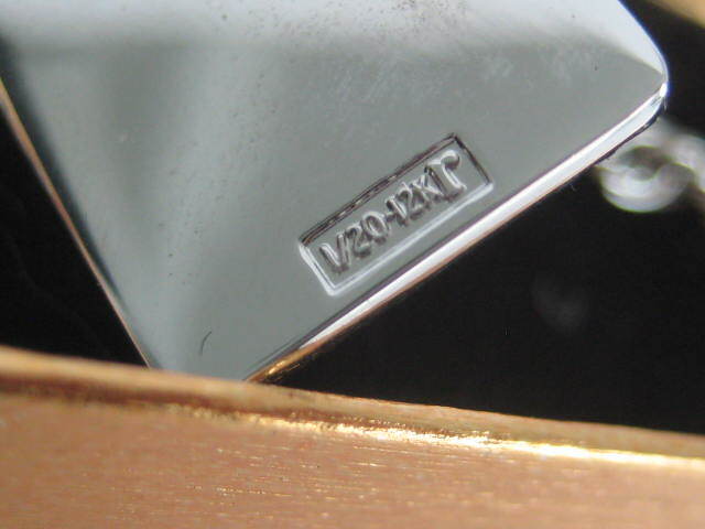 General Motors GM Truck & Bus 15 Year BRACELET 1/10 10KT White-GP Employee Award