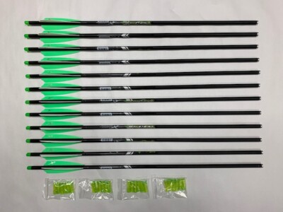 25 Arrow 110 gr brass Inserts for carbon Arrows Horton Ten Point easton .300