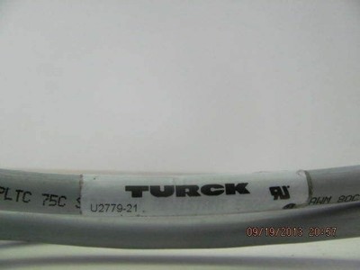TURCK ( WSM WKM 5711-4M ) U2779-21 SUNLIGHT RESISTANT E90625 OR AWM 80C 300V