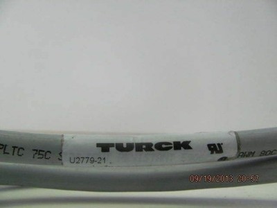 TURCK ( WSM WKM 5711-4M ) U2779-21 SUNLIGHT RESISTANT E90625 OR AWM 80C 300V