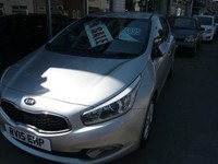 2015 Kia Ceed 1.6 CRDi 3 EcoDynamics 5dr HATCHBACK Diesel Manual