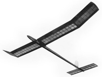 Aquarius FF Glider 73'' Wingspan RC Model Airplane Printed Plans & Templates