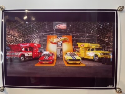 VRHTF VTG NHRA HOT WHEELS SNAKE & MONGOOSE BARRETT JACKSON'' 13'' X 19'' POSTER