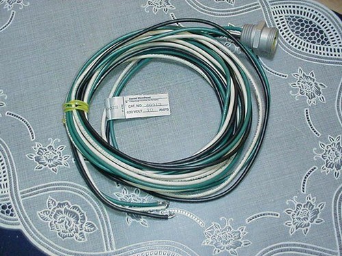 Brad Harrison Daniel Woodhead Cat. No. 40913 3 Wire 3-Pin Connector 10 Amps NEW!