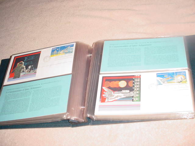 POSTMASTERS OF AMERICA FIRST DAY COVER COLLECTION ALBUM  , 70 FDC`s 1979-1981