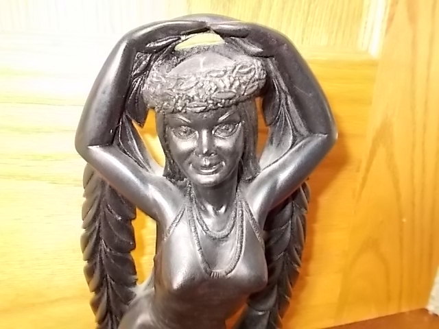 HTF Vintage COCO JOE'S LAVA MAILE LAKA Hula Dancer #265 STATUE HAWAII 10 1/4
