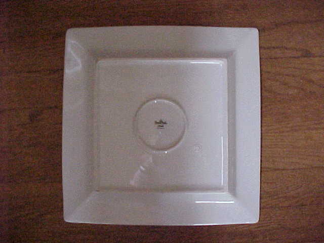 Rosenthal porcelain Classic gold/silver Versace? decorated large tray  11 3/4