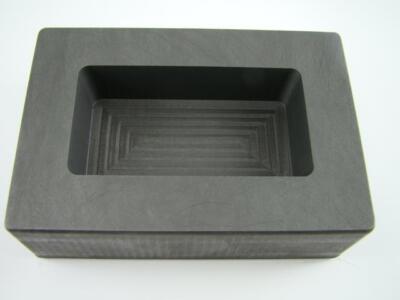 20 oz Gold 10 oz Silver High Density Graphite Mold Bar Loaf Scrap Copper