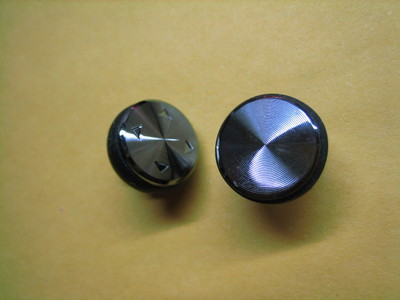 Jensen UV8 Volume & Toggle Knobs
