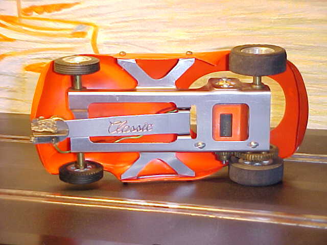 Vintage Slot Car 1/24 Scale 1960's Classic Manta Ray Orange