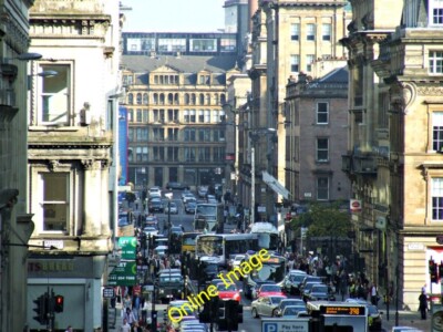 Photo 6x4 St Vincent Street Glasgow Looking down the hill from Wellington c2014