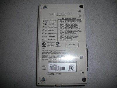 US Robotics Sportster 5686-03 Model 0701 56K FaxModem