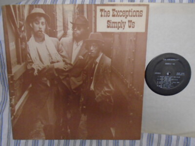 RARE OOP The Exceptions LP VINYL Simply Us PRIVATE PRESS 1974 folk rock boxcar !