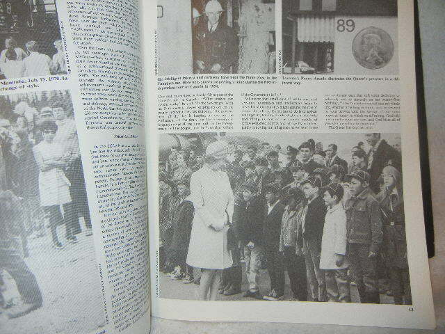 THE QUEEN of CANADA SILVER JUBILEE BRITISH ROYALTY 1952-1977 SOUVENIR