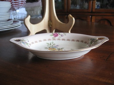 ROYAL WINTON serving dish GRIMWADES MADE IN ENGLAND DESIGN flowers