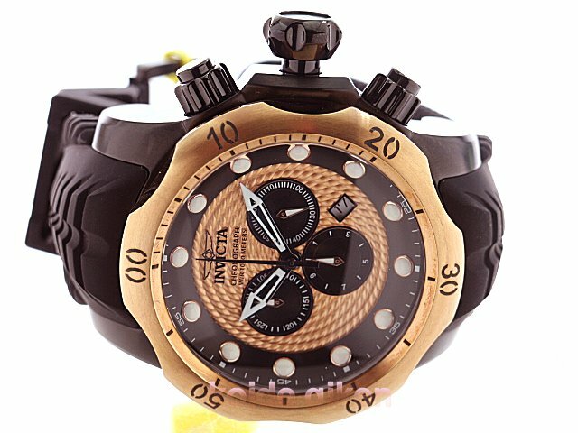 Invicta Men's Chronograph 1000m W/R Venom 20445 Rose Gold
