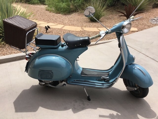 1960 VBA Vespa scooter