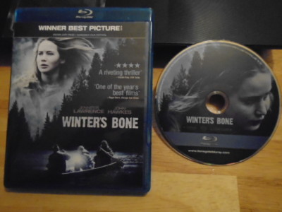 RARE OOP Winter's Bone BLU-RAY film JENNIFER LAWRENCE hunger games x-men mother!