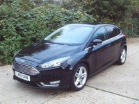 2015 Ford Focus 1.0 EcoBoost Titanium 5dr Black 32k Miles Years MOT Warranty £20