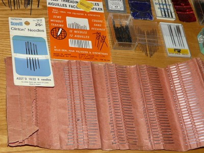 Vintage Sewing & Sewing Machine Needles Mixed Lot