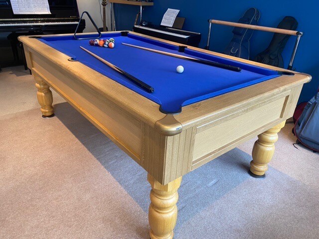 7 x 4 slate bed pool table