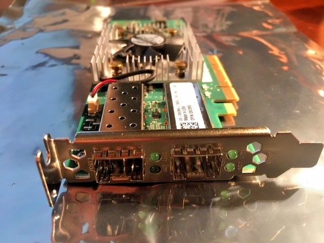QLOGIC DUAL PORT PCIE NETWORK INTERFACE CARD - QL45212HCU-DE LP
