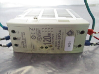 IDEC PS5R-SF24 Power Supply, 120W, 453074