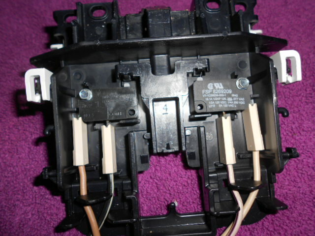 8193882 Kenmore Dishwasher Door Latch With White Handle And Switches