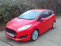 2014 Ford Fiesta 1.0 EcoBoost Zetec S 3dr Red 62k Miles Years MOT Warranty £20 Y