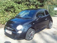2015 Fiat 500 1.2 S 3dr Black 54k Miles Years MOT Warranty HATCHBACK Petrol Manu