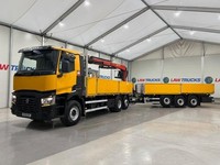 Renault C460 6x2 Dropside Brick Grab Drawbar