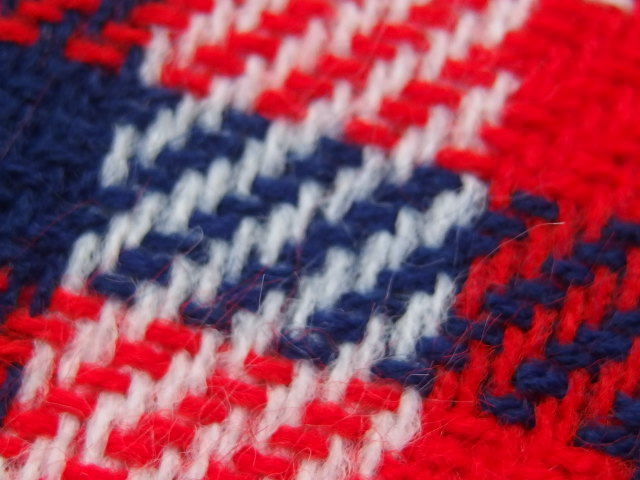 America vintage fabric Wool 