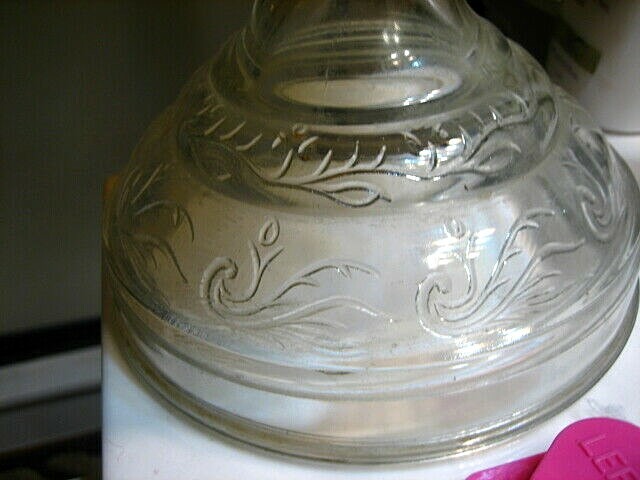 Antique White Flame Oil Co. Hurricane Lamp, GrandRapides. Excellent condition!