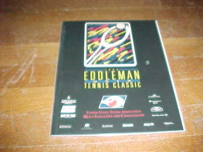 1996 The Eddleman Pro Tennis Classic Tennis Program Brook Highland Racquet Club