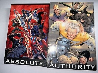 Absolute Authority Vol 1 & 2 HC  Set Of 2- Sealed SRP $150