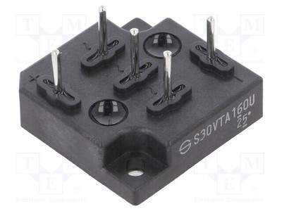 If: 30A Bridge Rectifier: Three-Phase Ifsm: 350A Urmax: 1.6kV