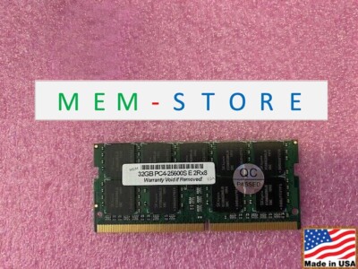 32GB ECC SODIMM DDR4 3200 MHz for KSM32SED8/32MF Compatible Replacement Memory