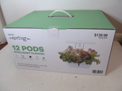 The Spring Shop 12 Pods Intelligent Planter with Smart Touch Technology
