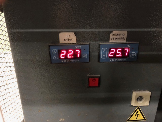 Presstek/ Ryobi/ Kodak DI Press 5334 E Model 20 point  10 mill. imps