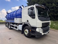 2021 Volvo FE 320 Euro 6 6x2 sleeper cab 14,400ltr GK&N vacuum tanker wash down