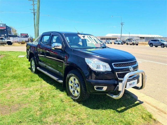 2012 Holden Colorado RG MY13 LTZ Crew Cab Black 6 Speed Sports