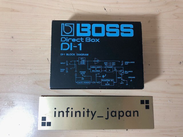 BOSS DI-1 Direct Box Free shipping Fast shipping From japan