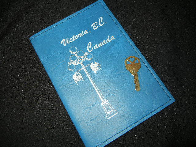 BOOK COVER VICTORIA BC CANADA